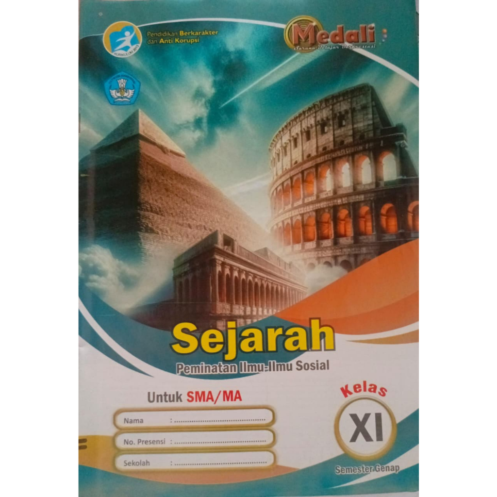 LKS MEDALI KELAS XI SEJARAH MA KURIKULUM 2013