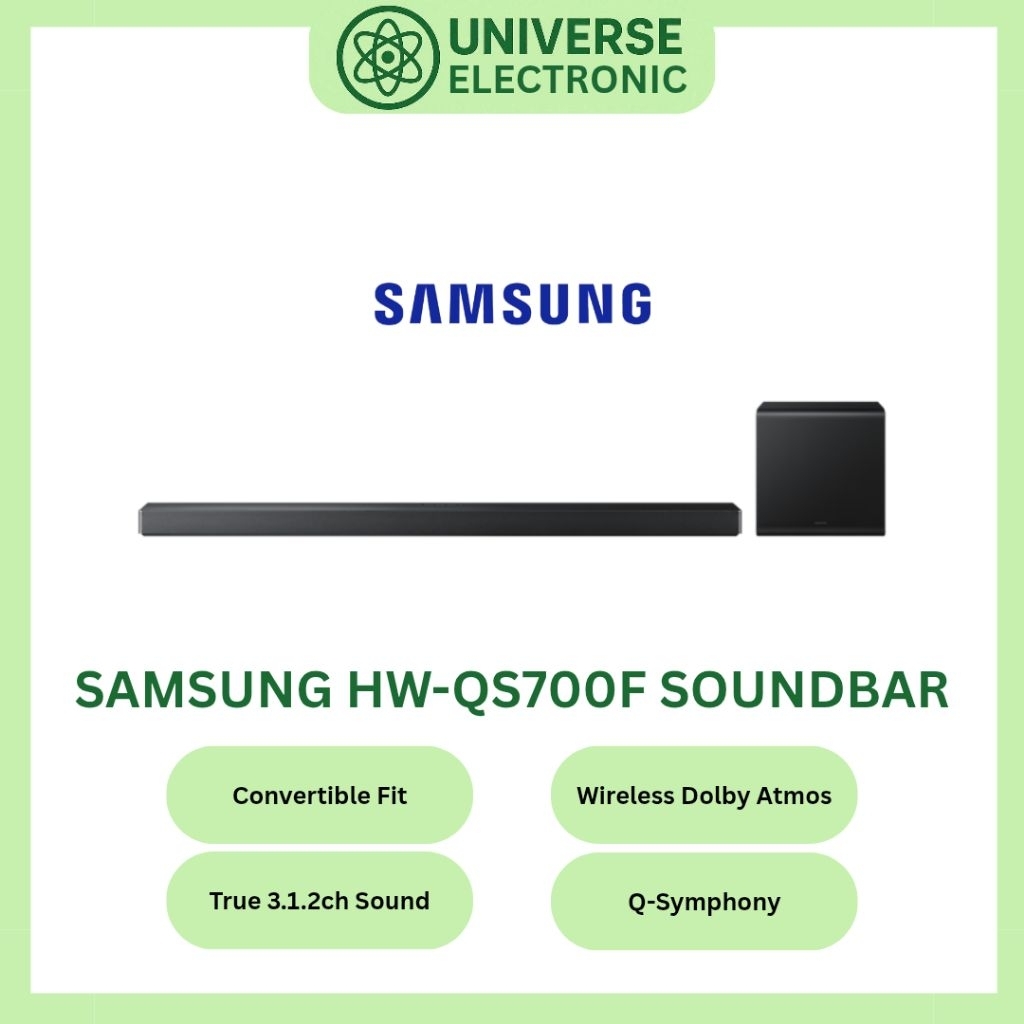 SAMSUNG HW-QS700F / QS700F / Q700F WIRELESS SOUNDBAR
