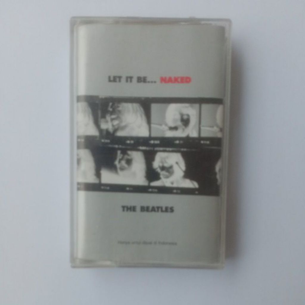 kaset Beatles let it be..naked