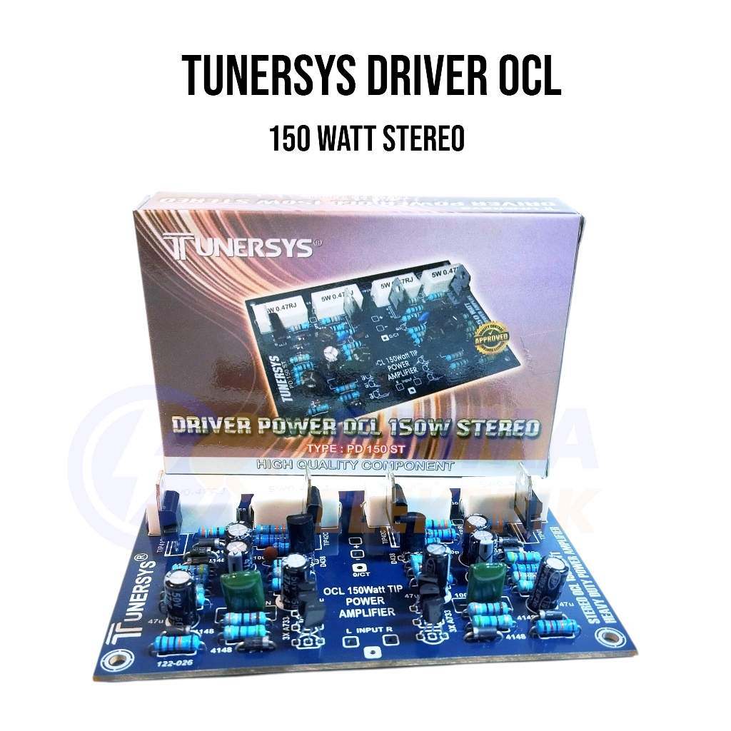 Kit Tunersys Driver Power OCL 150W Stereo - PD 150 ST