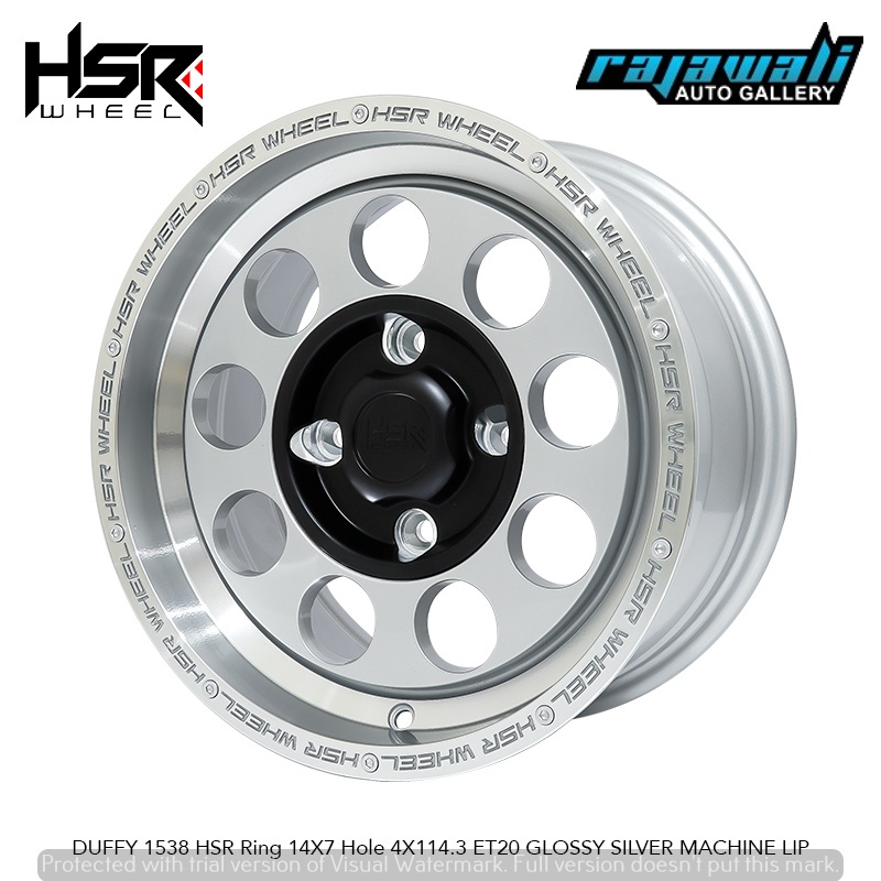 VELG MOBIL HSR DUFFY RING 14 UNTUK AVANZA NEW CARRY DLL R14 TOKO PELK JAKARTA SELATAN