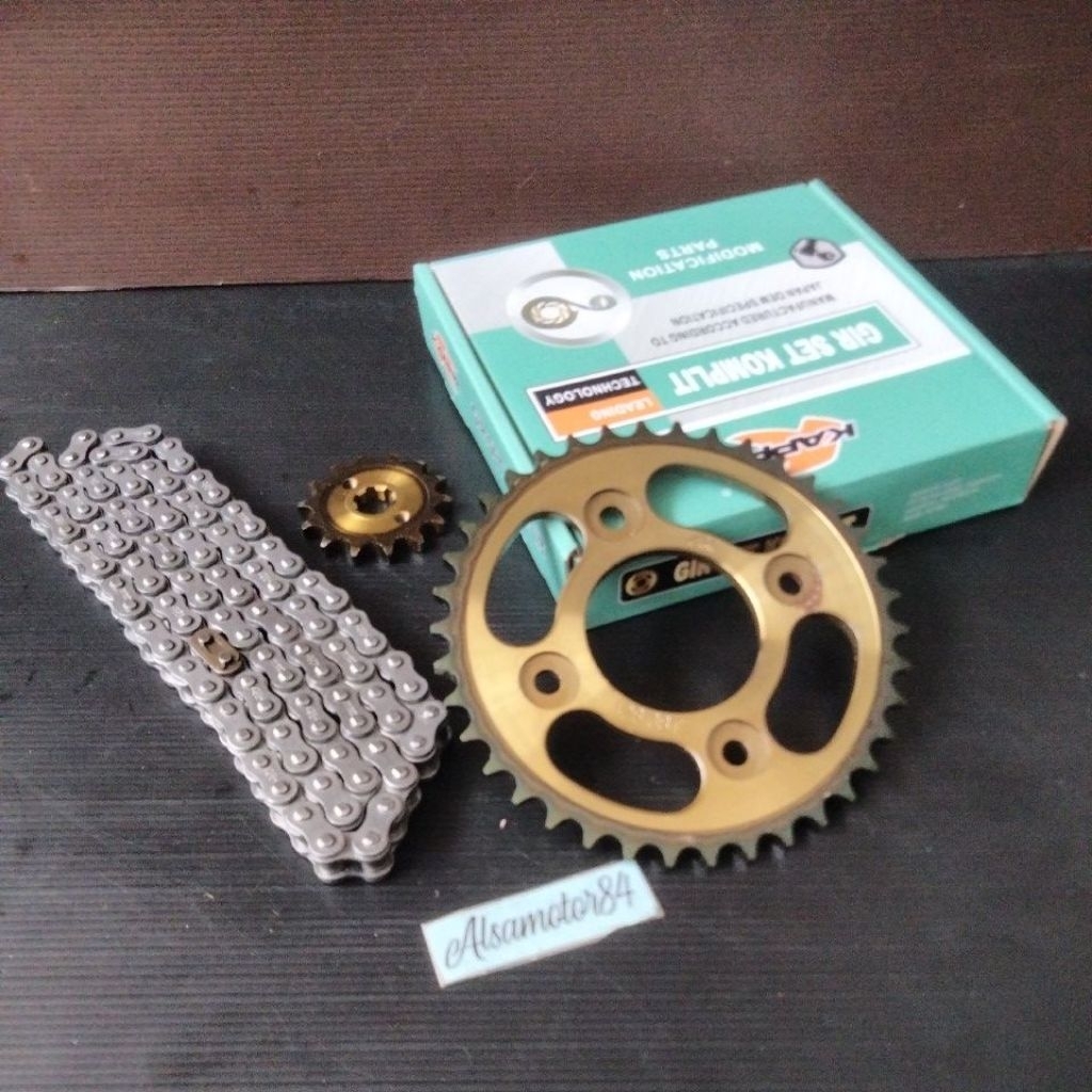 GIR SET GEAR PAKET 14T-38T BLADE REVO ABS LAMA NEW FIT SUPRA FIT NEW X  S SUPRA.