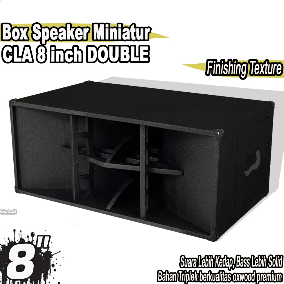 Box Speaker Miniatur CLA 8 INCH Texture