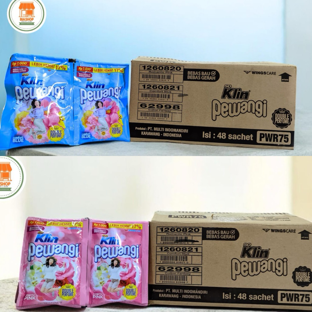 Soklin Pewangi Double renceng perDUS