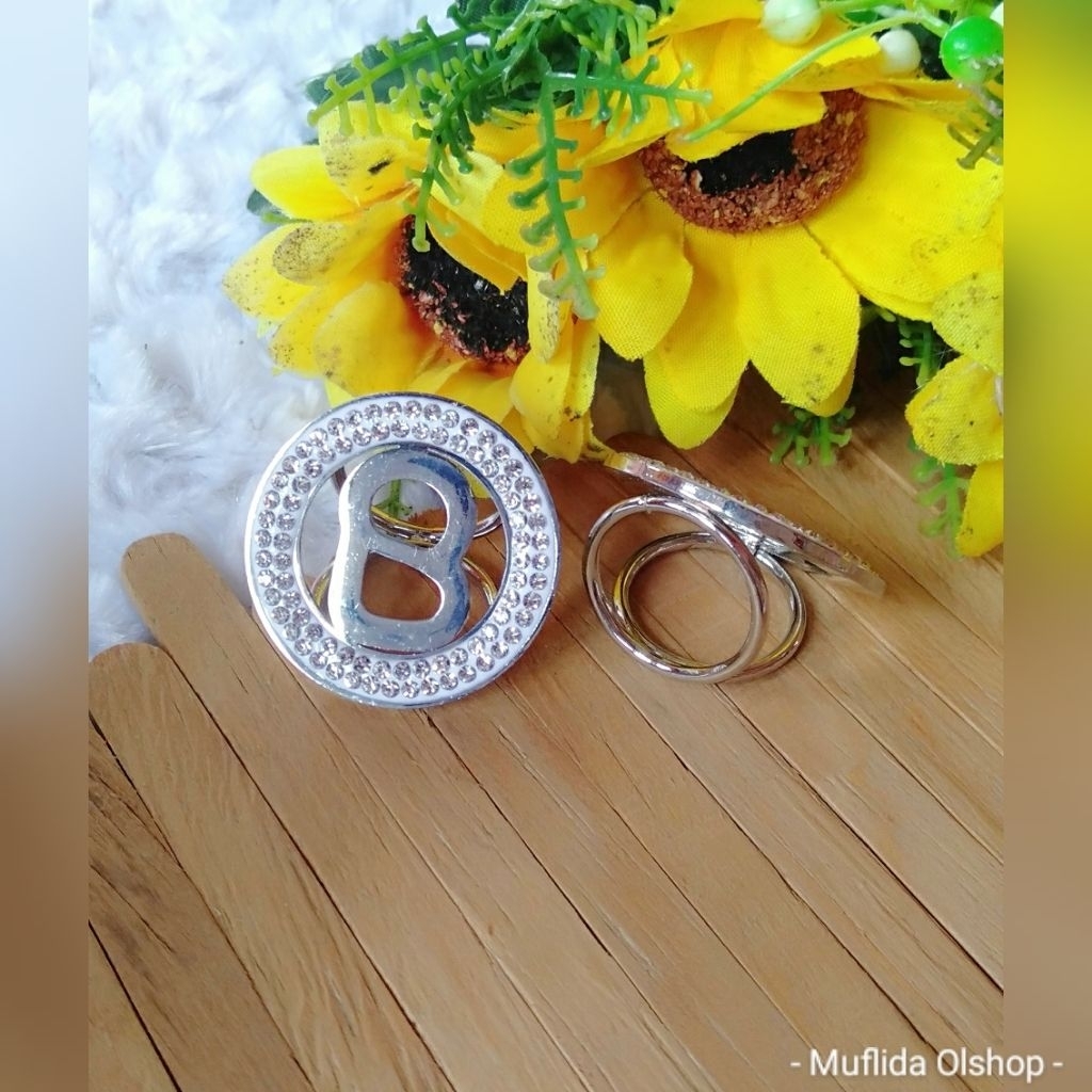 Bros ring cincin hijab bulat