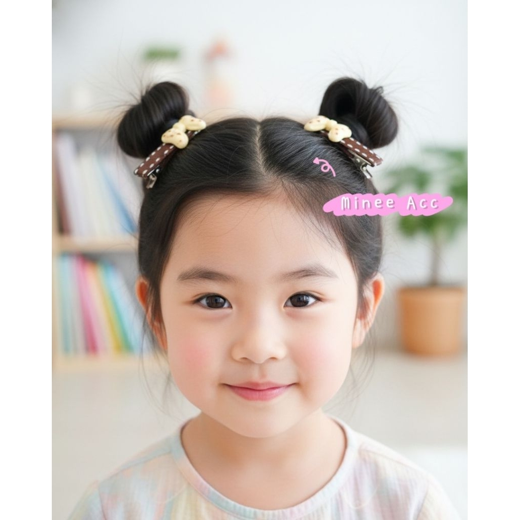 Jepitan rambut anak 3D jepit rambut bayi jepit rambut korea