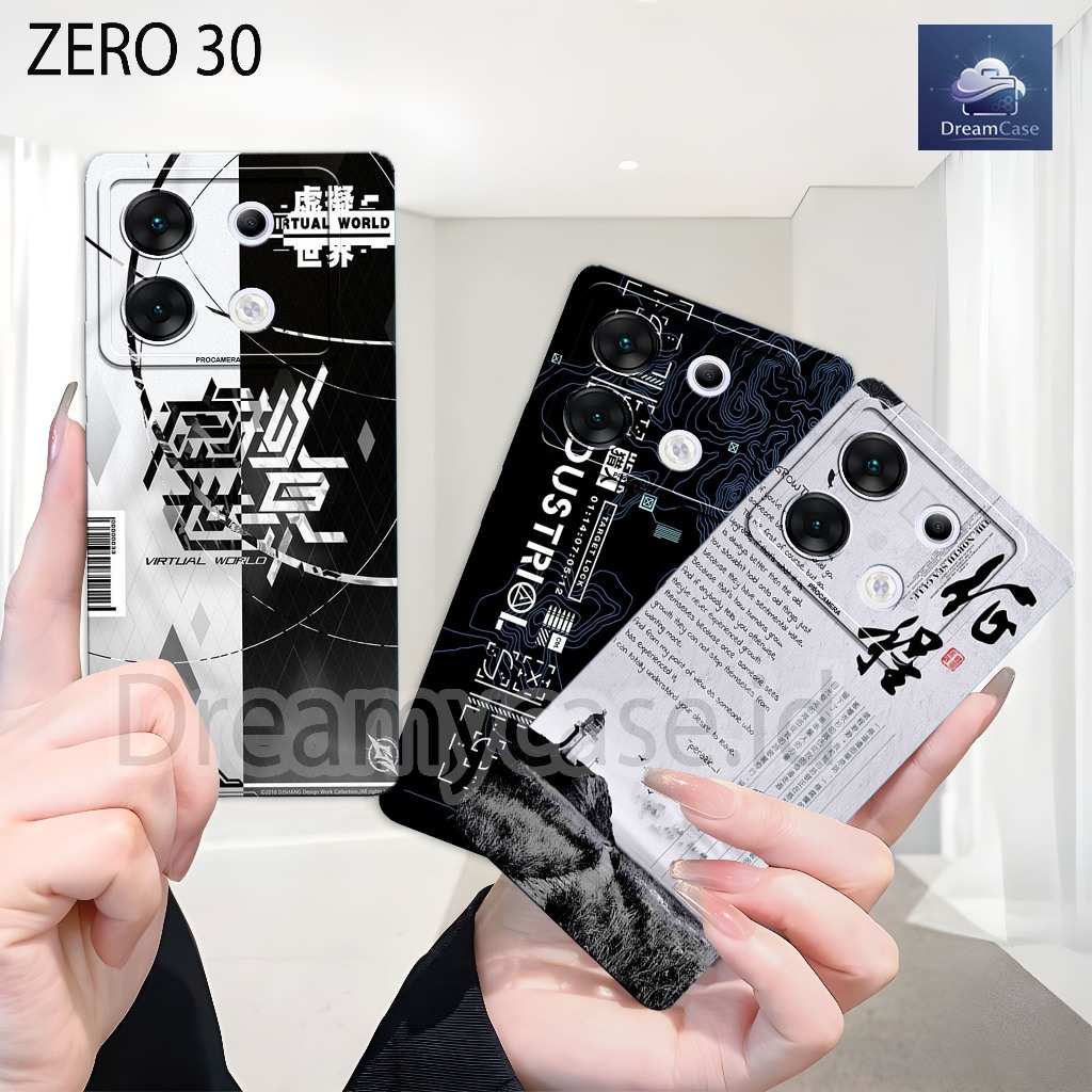 Soft Case Infinix Zero 30 5G Zero 30 4G - Casing Handphone Silikon TPU Pro Camera Fashion Untuk Infi