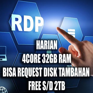 RDP HARIAN FULL ADMIN TERMURAH