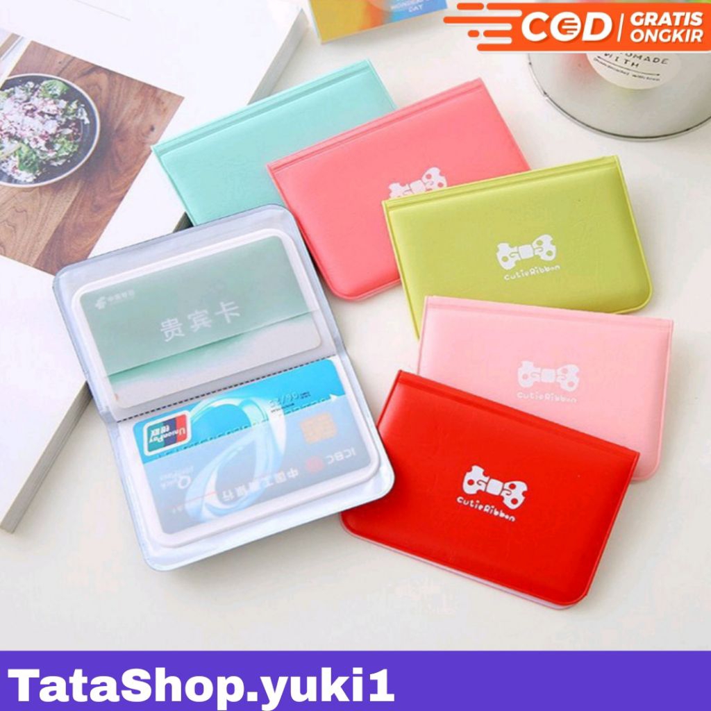 Dompet Kartu Cutie Ribbon / Dompet Kartu Wanita / Dompet Kartu Murah / Dompet Kartu Nama Dompet Kart