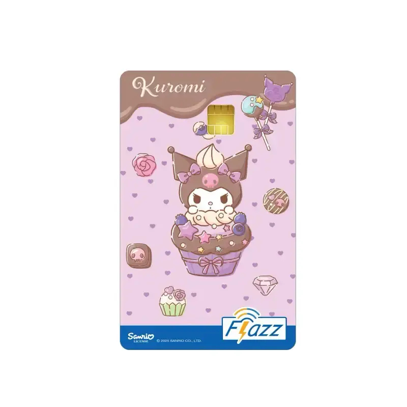 Kartu Flazz BCA Gen 2 Original Edisi Cinnamoroll White Blue Limited Edition | Flazz BCA Kuromi Speci