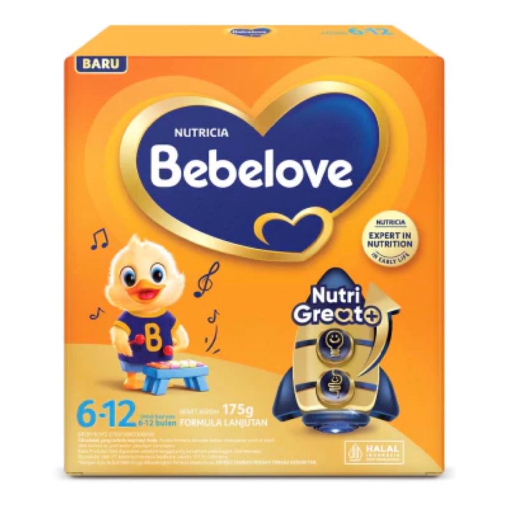 Bebelove 2 Susu Formula Bayi 6-12 Bulan 175g