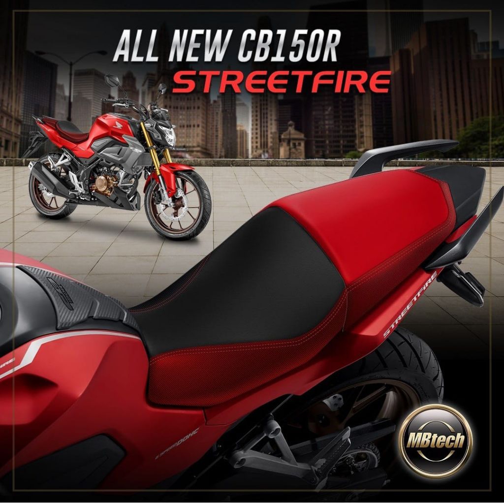 Sarung Kulit Jok Motor Full MBtech Buat Motor CB 150