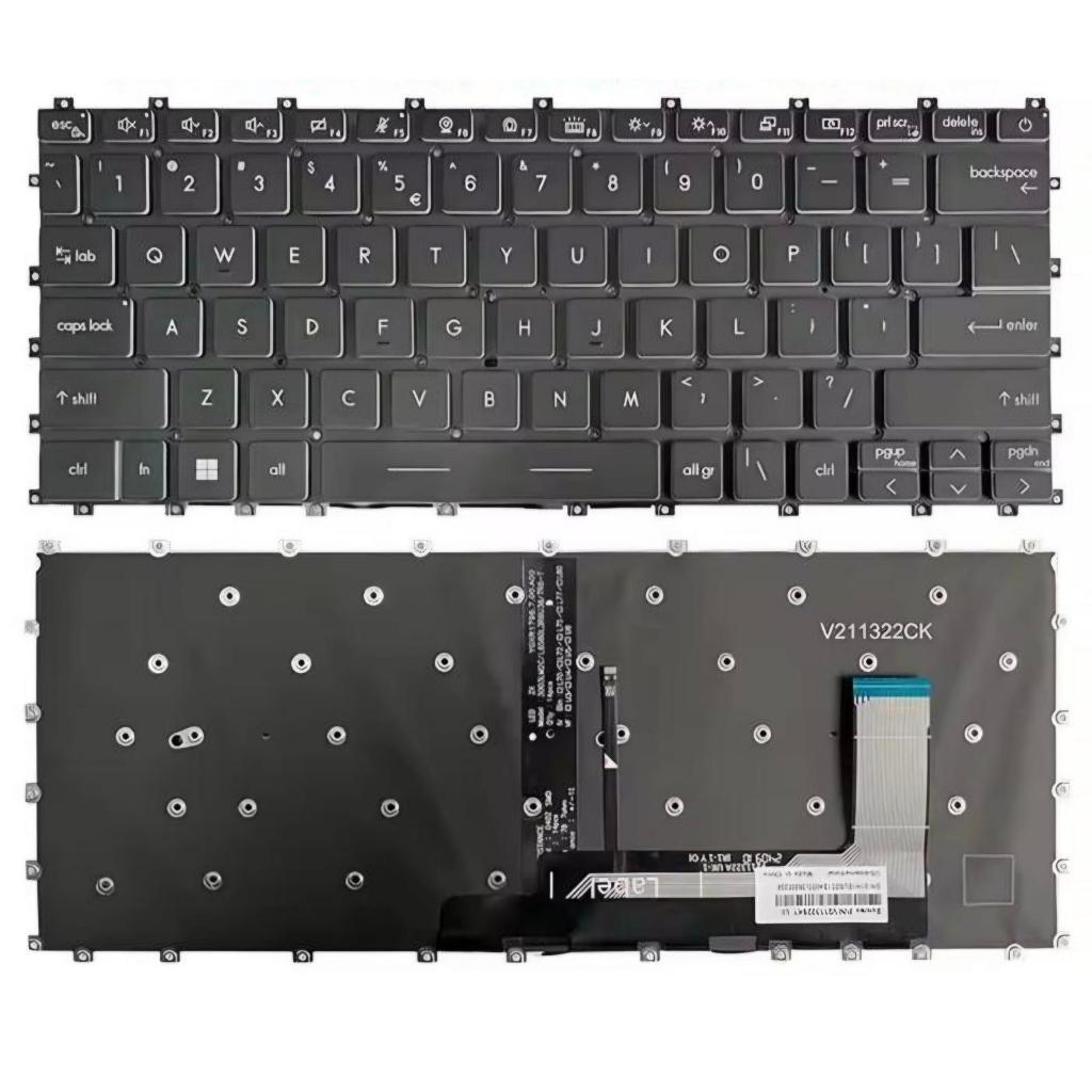 KEYBOARD MSI MODERN 14 C5M C7M C11M C12M C12MO C13M MS14JK MS-14J1 MS-14J3 new
