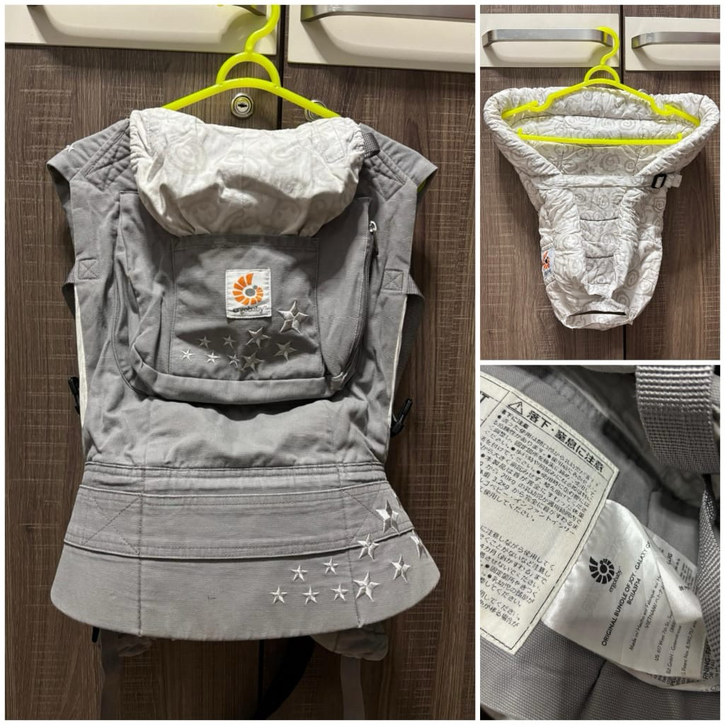ERGObaby Organic Gendongan second | INFANT INSERT ErgoBaby | Gendongan baby Preloved | Gendongan tra