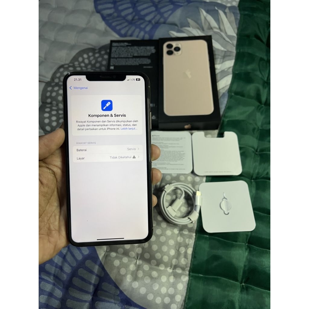 IPHONE 11 PRO MAX 256GB BEACUKAI SETARA IBOX