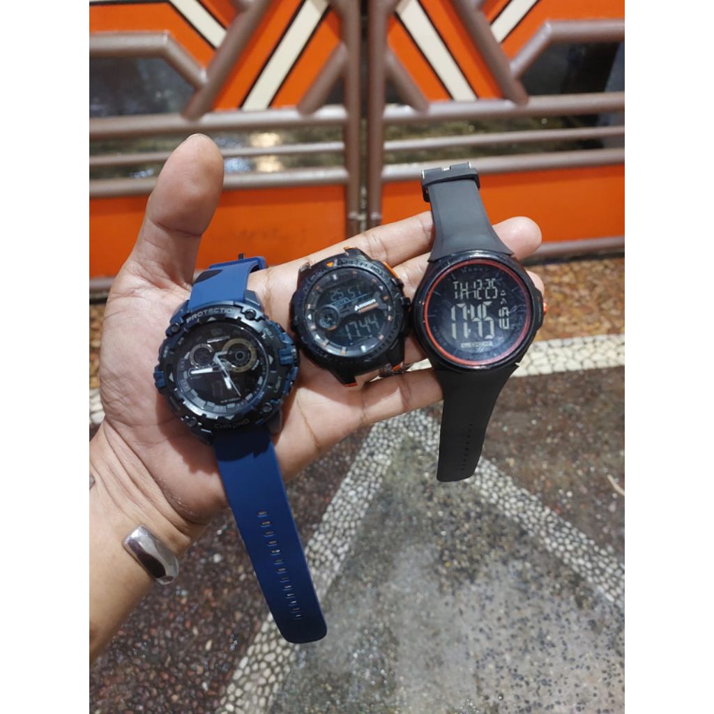 3 Piece jam tangan Eiger Makalo, Alverstone dan touchscreen