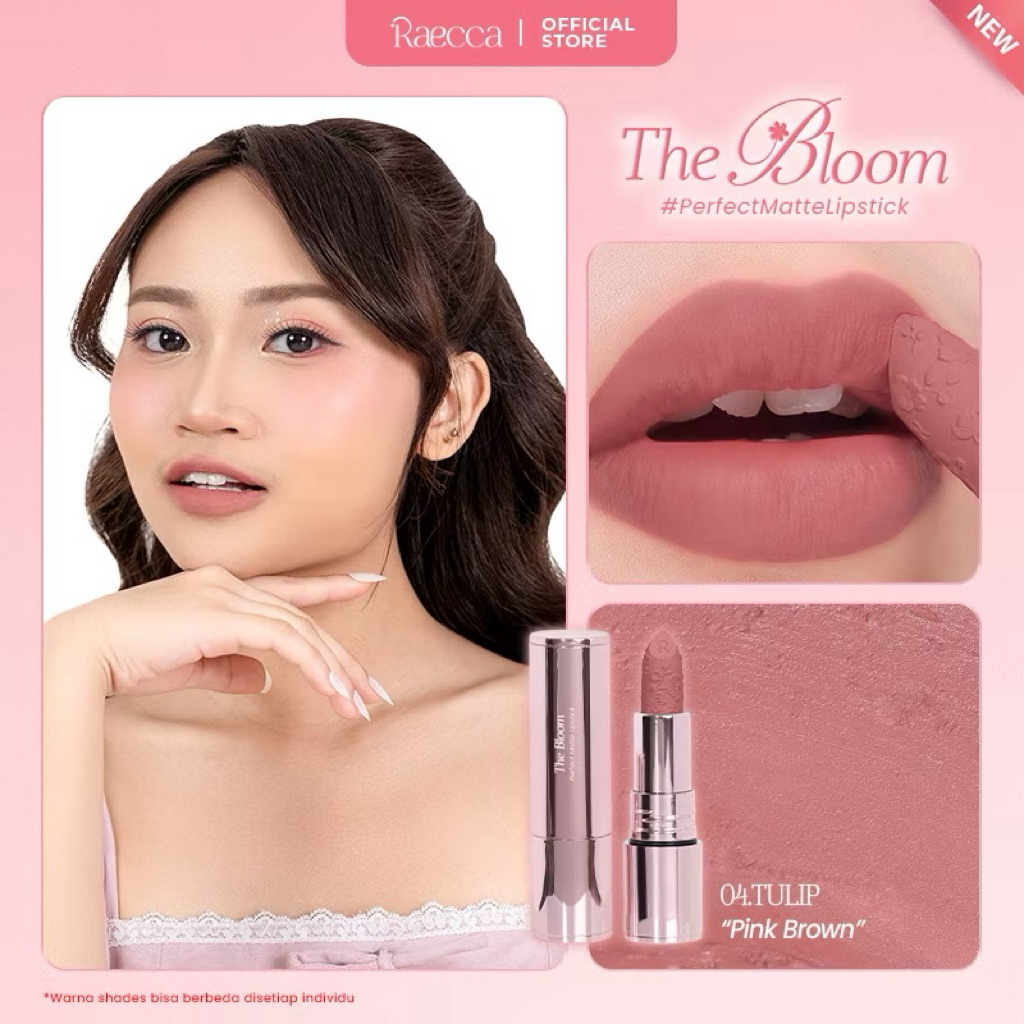 (PRELOVED) Raecca The Bloom Perfect Matte Lipstick