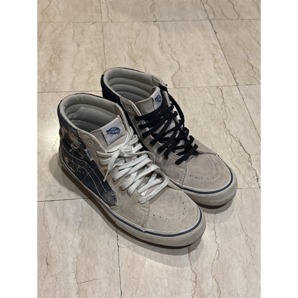 VANS OFF THE WALL High Top Sneakers Size 45