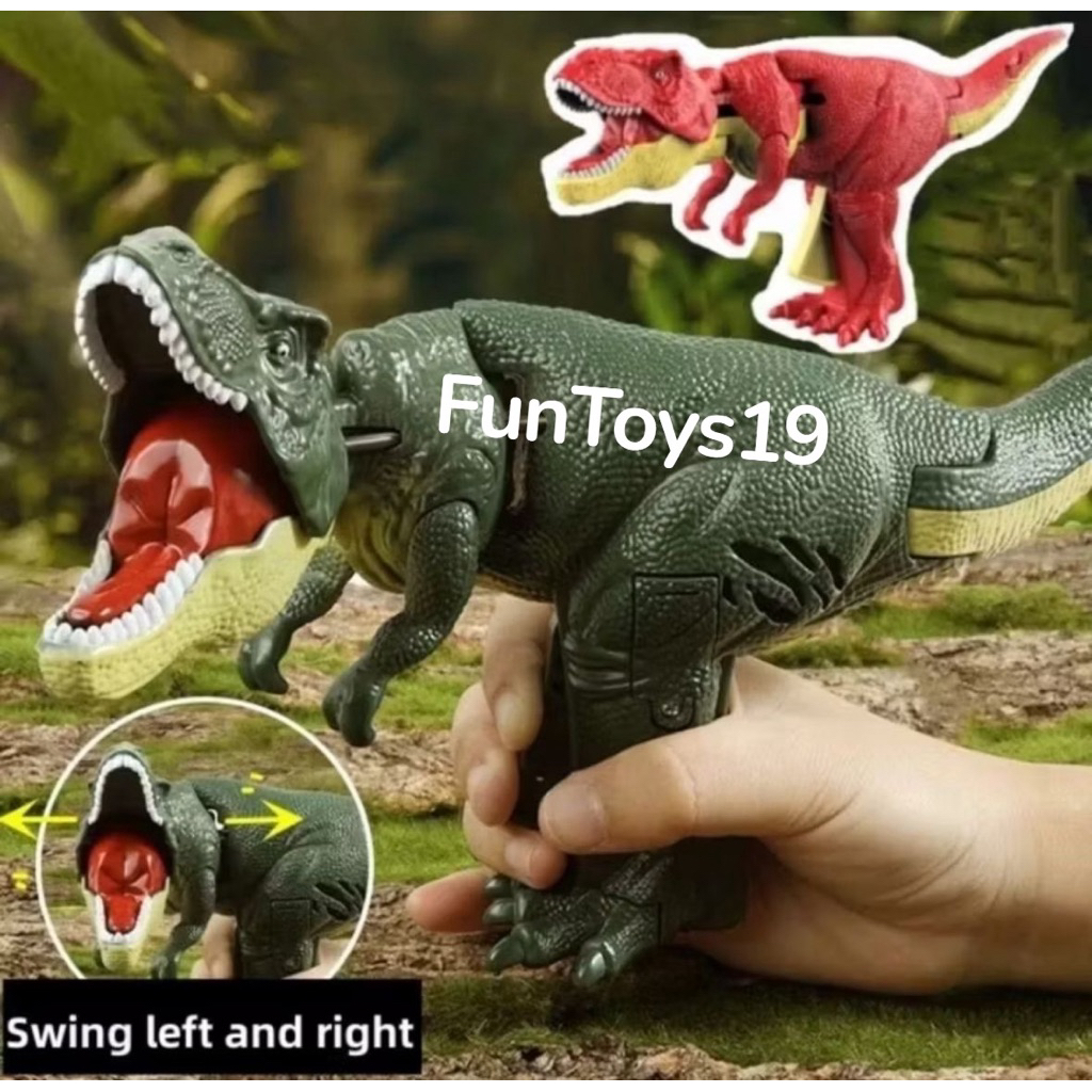 Dinosaurus GEAL GEOL / Interactive Dino / Dino Gerak Kiri Kanan Mainan Anak Robot Viral Dinosaurus S