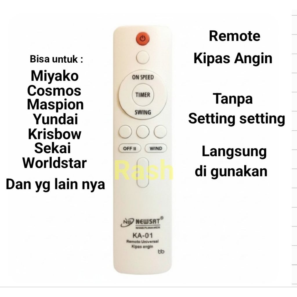 Remote Control Kipas Angin Universal Langsung pakai