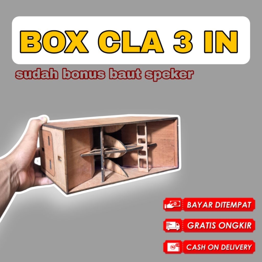 box cla miniatur sound speker 3 in