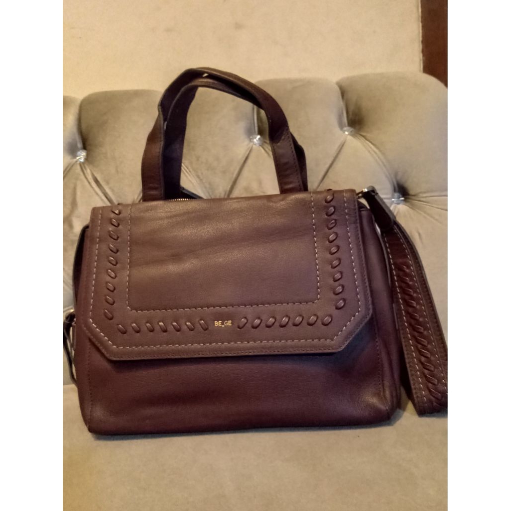 tas BE_GE Burgundy like new
