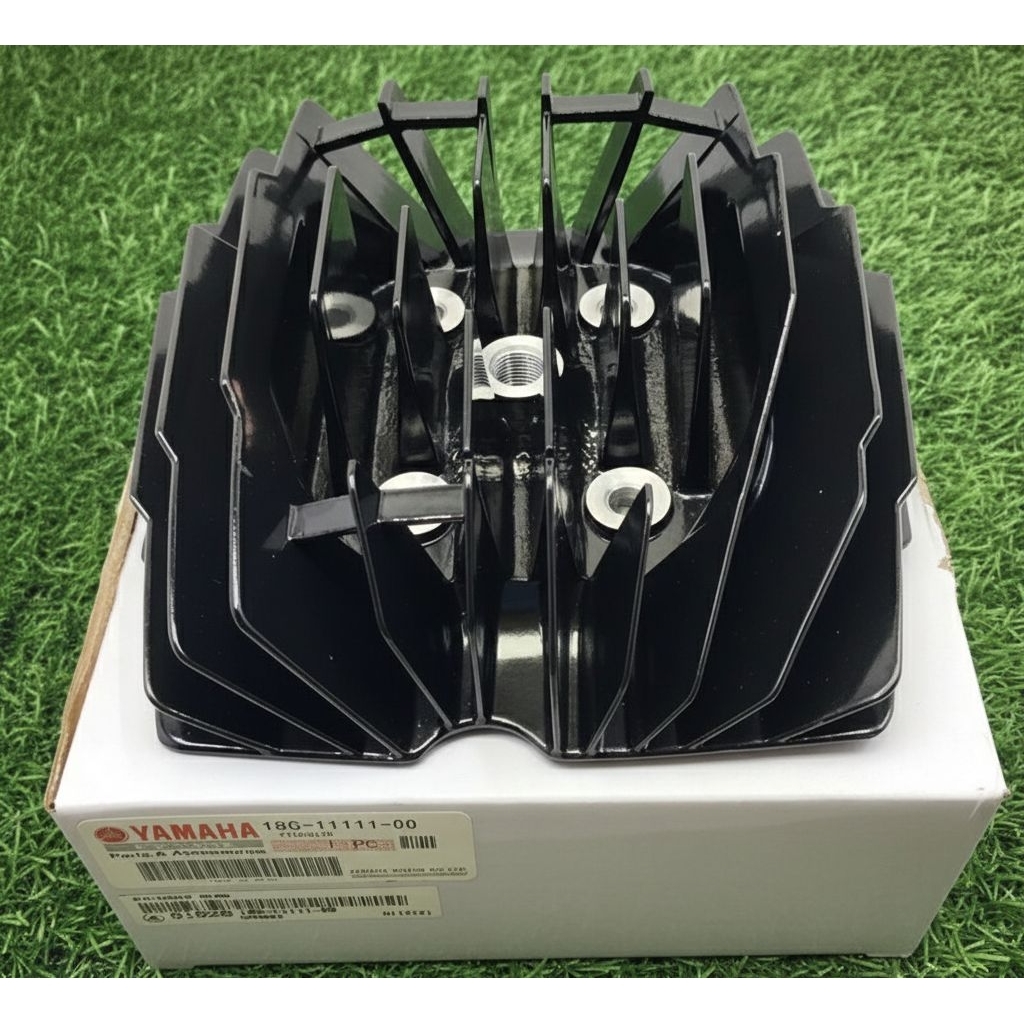 Kop Nanas RX King Hitam YGP  Original Cylinder Head RX King 135cc YZ Style High Pressure