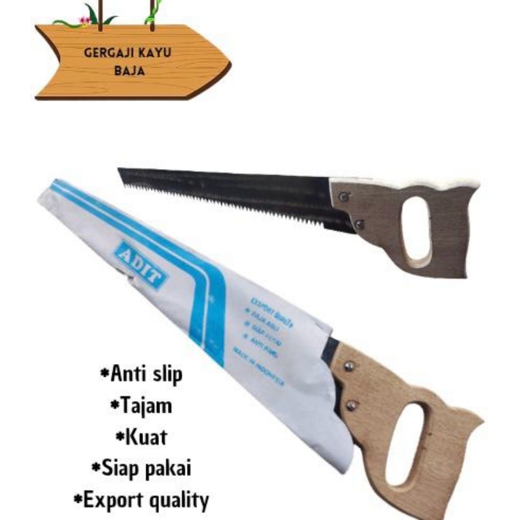 Gergaji Herbel Gergaji Kayu Bahan Baja Super Kuat Super Tajam