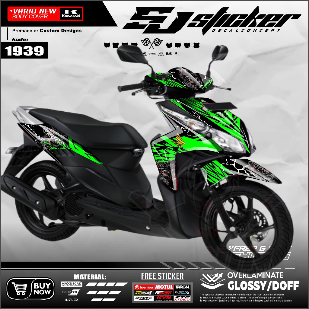 1939 decal vario techno 110 aksesoris vario decal vario 110