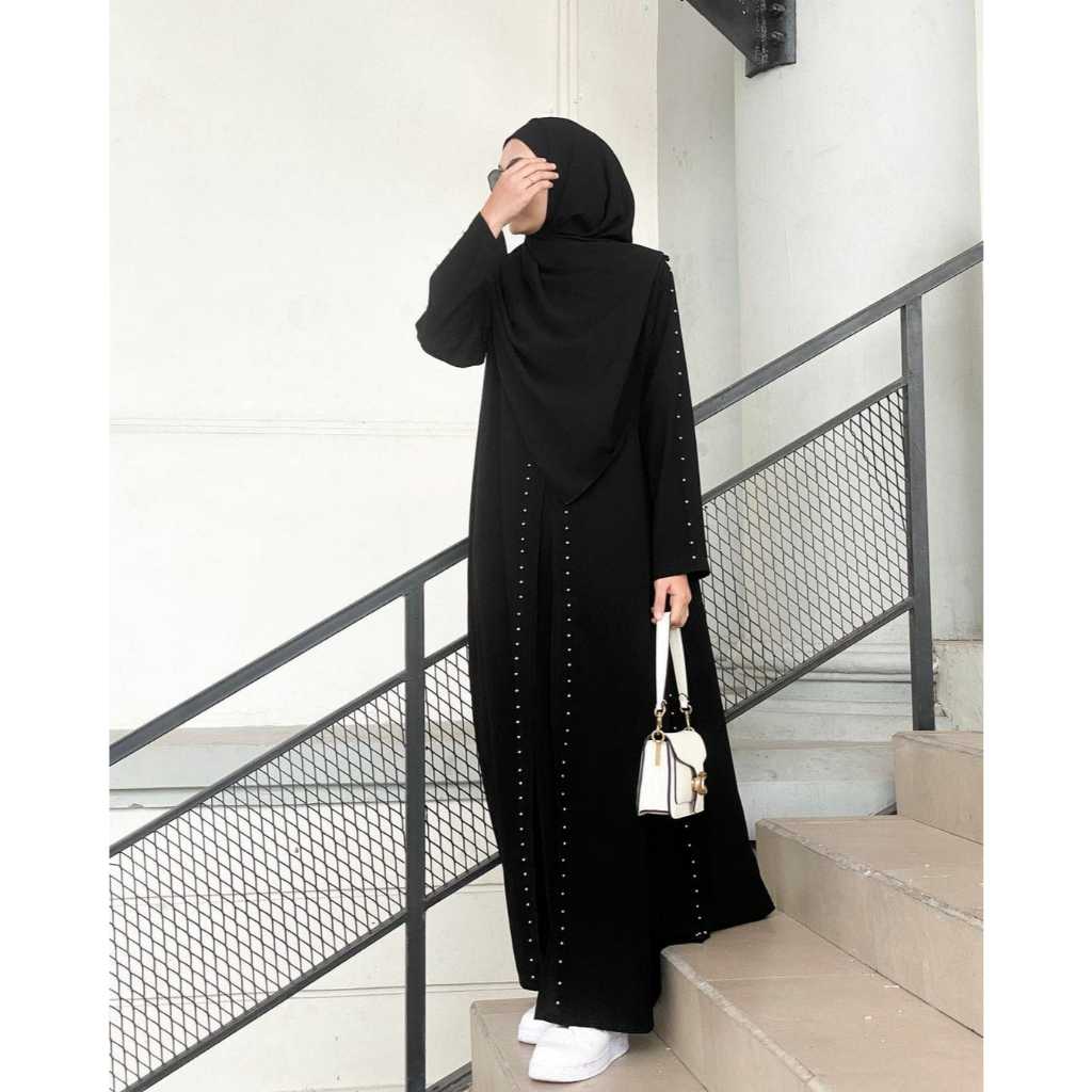 murah gamis abaya turkey terbaru- busana muslim - abaya arab kekinian-gamis hitam terbaru-abaya pita