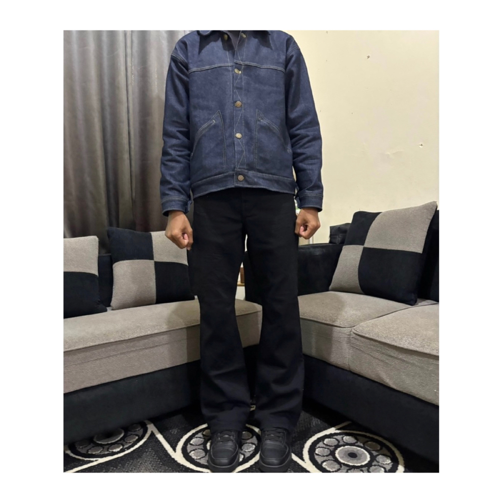 Jeans Uniqlo (Hitam) / Uniqlo jeans / Celana Uniqlo