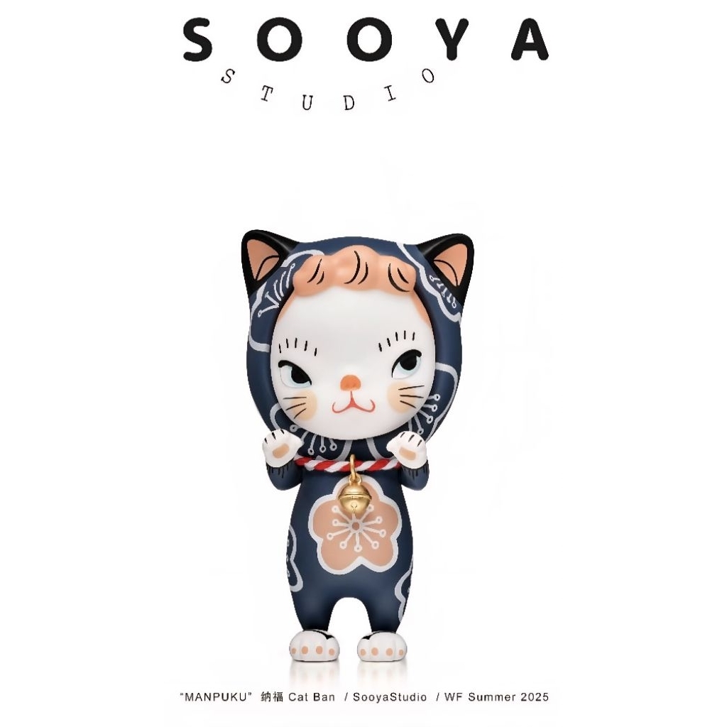 READY LIMITED WF SUMMER 2025 SOOYA MANPUKU BLUE CAT BAN