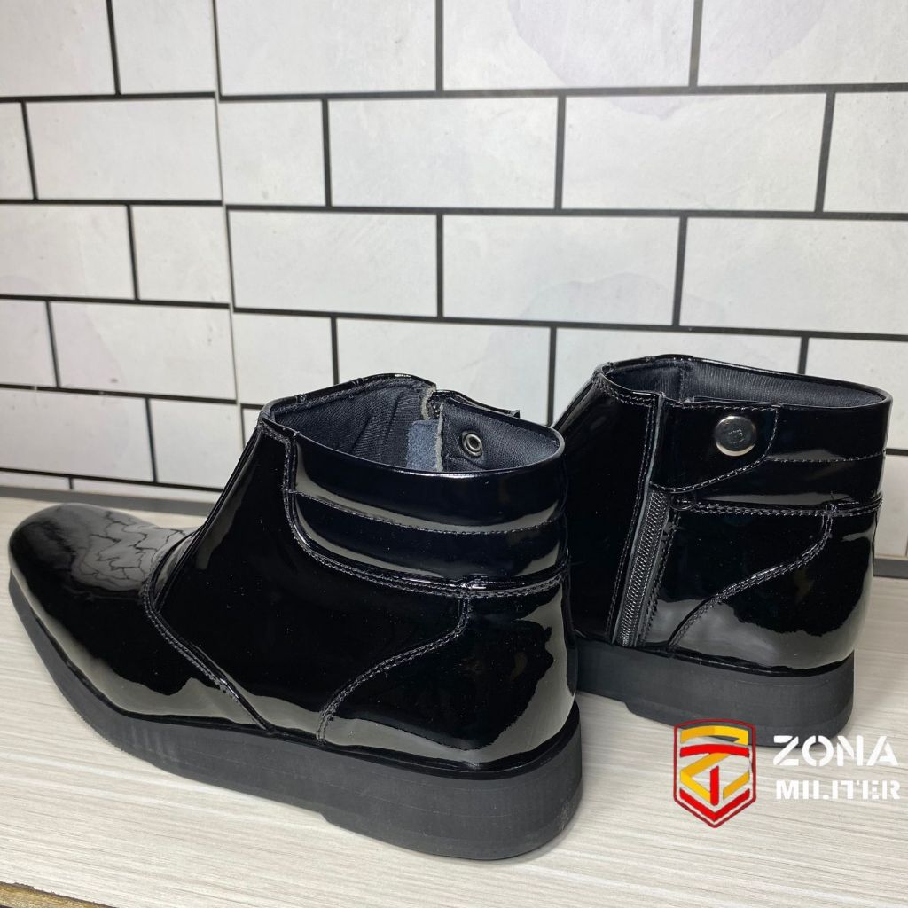 SEPATU PDH POLKI TINGGI FLAT DENAWARI