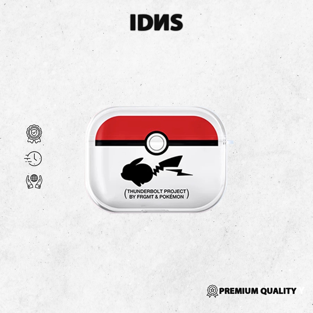 IDNS Casing Airpods Pokemon | Airpods Pro 1| Airpods Pro 2 | Airpods Gen 3 | Airpods Pro 3