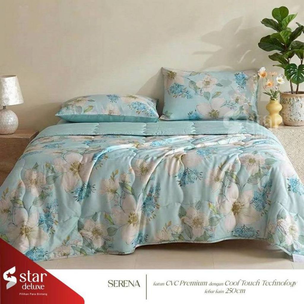 SPREI KATUN CVC STAR - ISTANA SPREI DEPOK -SPREI HOMEMADE - SPREI KATUN