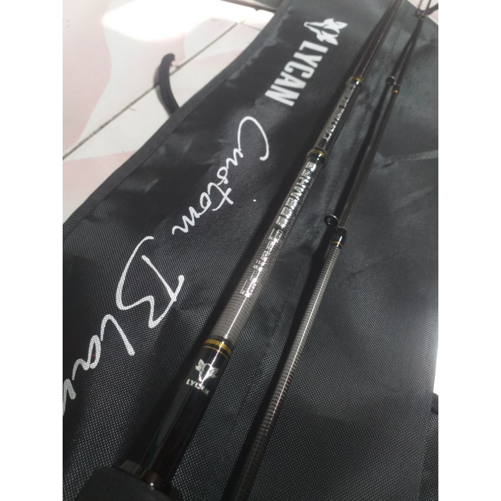 Joran lycan (casting gabus/Baramundi/Tengiri)