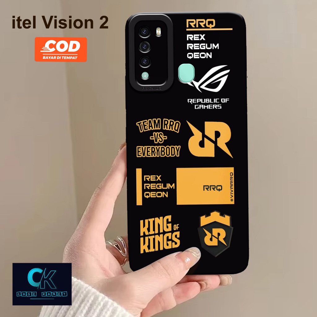 Case itel Vision 2 Terbaru - Fashion Case GAMING - Case Karet - Casing Hp itel Vision 2 Terbaru - So