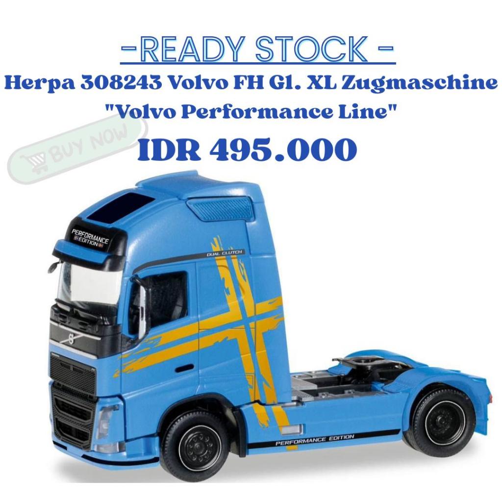 Herpa 308243 Volvo FH Gl. XL Zugmaschine "Volvo Performance Line" 1:87 HO