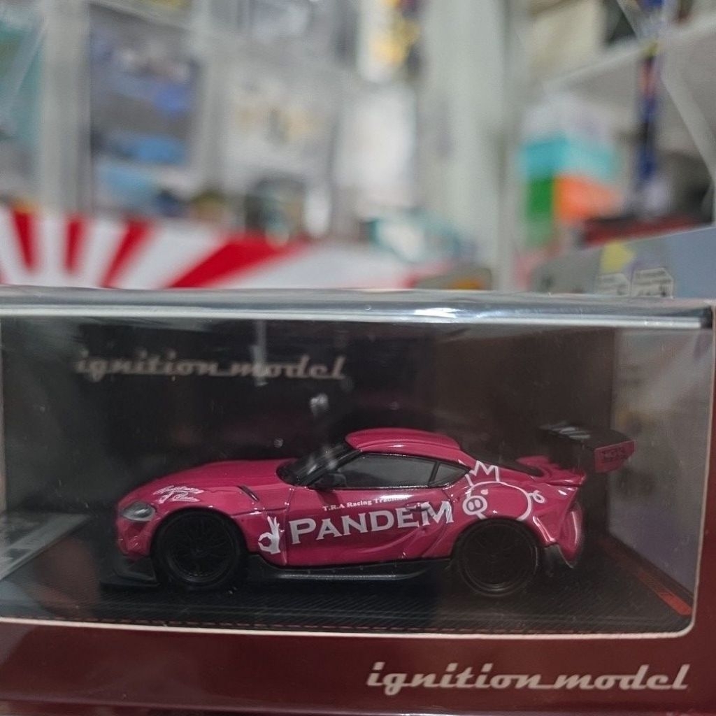 Ignition Model Pandem Toyota Supra A90 Pink