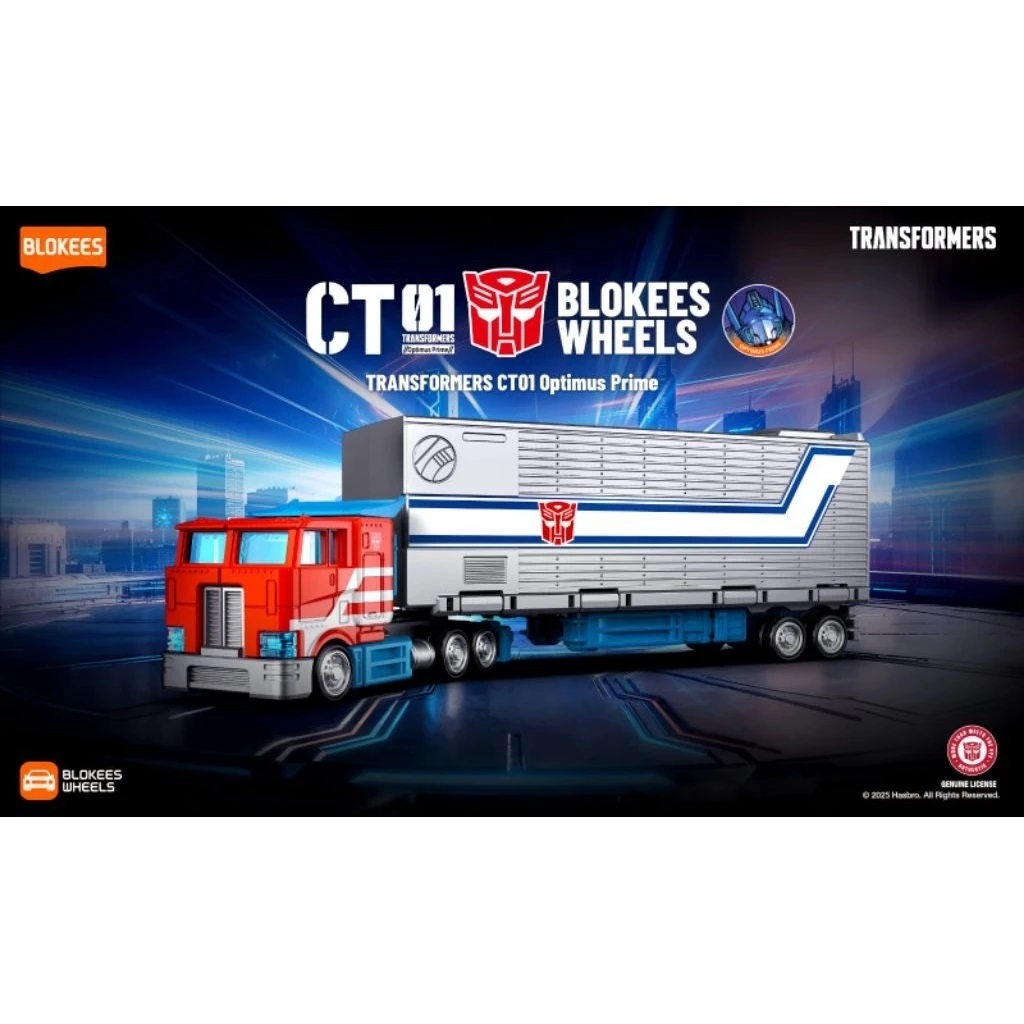 BLOKEES WHEELS C01 AUTO PRIME - OPTIMUS PRIME + TRAILER