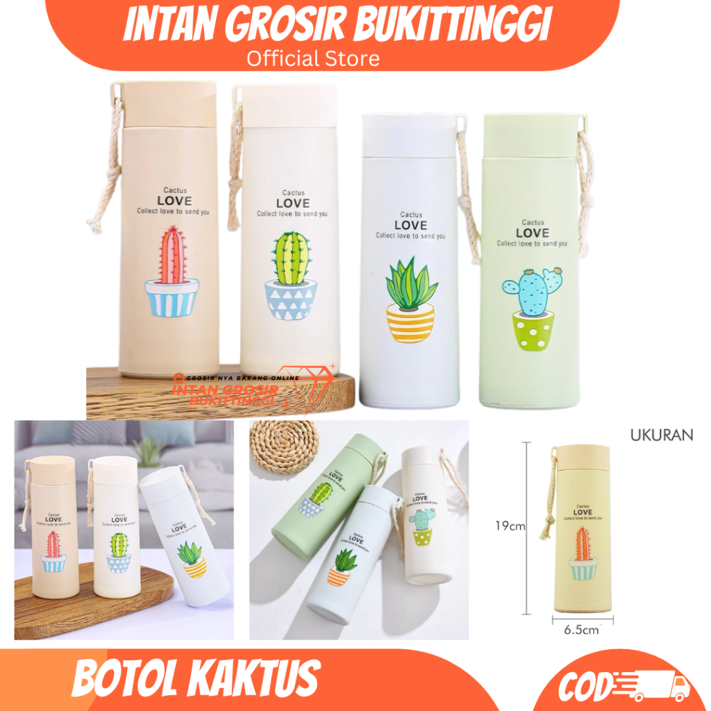 Botol Kaca 420ml Tumbler Kaca Polos Souvenir Botol Minum Kaca Bening - 420 ml
