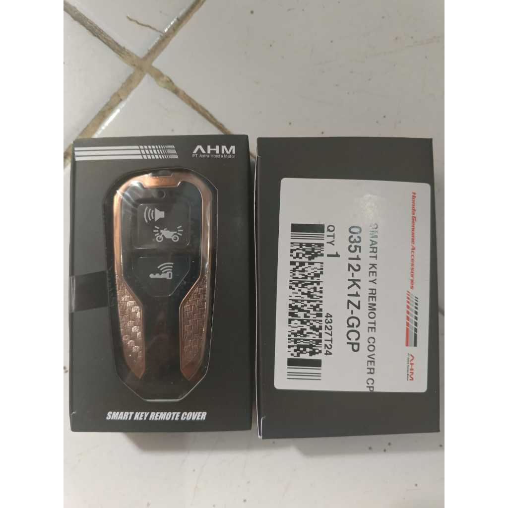 Sarung Remote (Cover Remote) Smartkey Remote Original Sepeda Motor Honda Vario 125 (Th 2022), Beat S