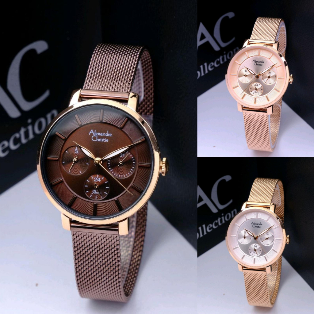ORIGINAL Jam Tangan Wanita Alexandre Christie AC 2959 / AC2959 / 2959 / AC 2870 / AC2870 / 2870 / AC