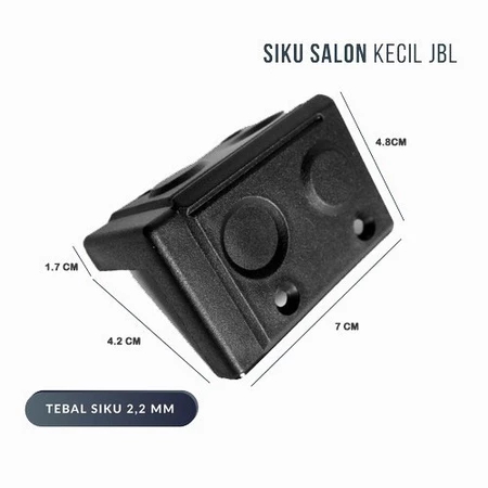 Siku Salon Speaker Kecil Model Bulat JBL Kaki Box Plastik