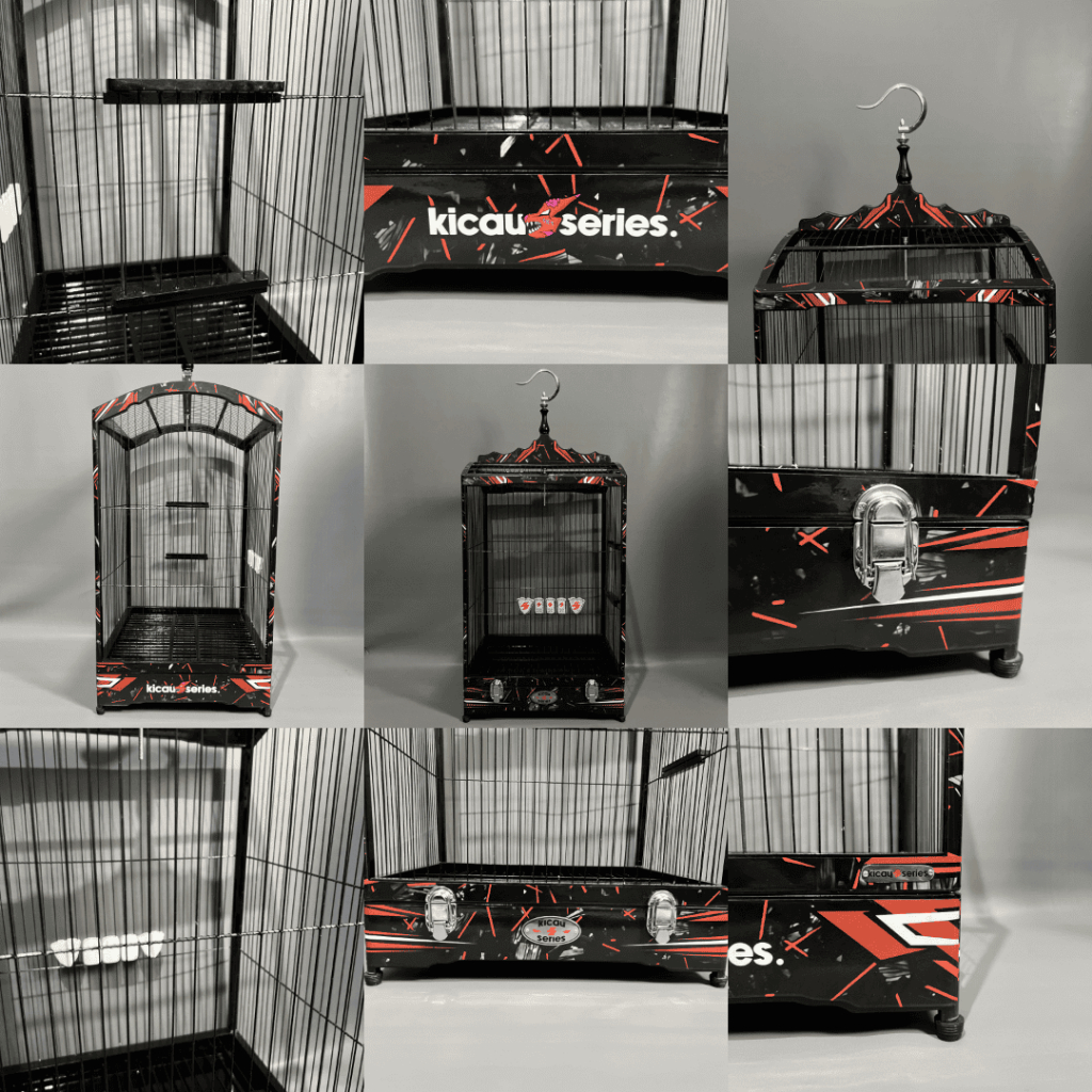 SANGKAR KD DECAL PUTUS PREMIUM | PREMIUM HIGH QUALITY TMTN KICAU SERIES