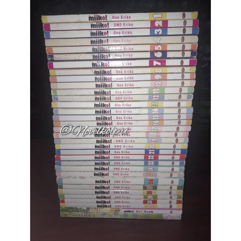 Komik Miiko SET 33 Buku (Hai Miiko 1-31, zaman edo, fanbook)