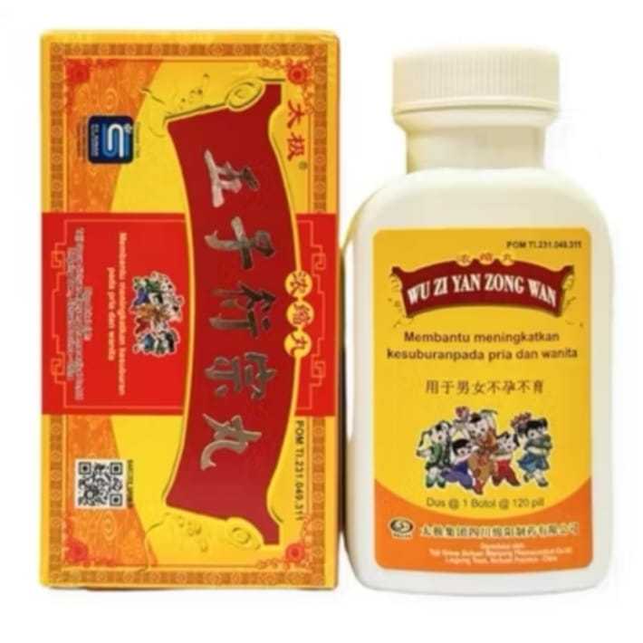 Wu Zi Yan Zong Wan - Obat Penyubur Pria Dan Wanita 120 Pil