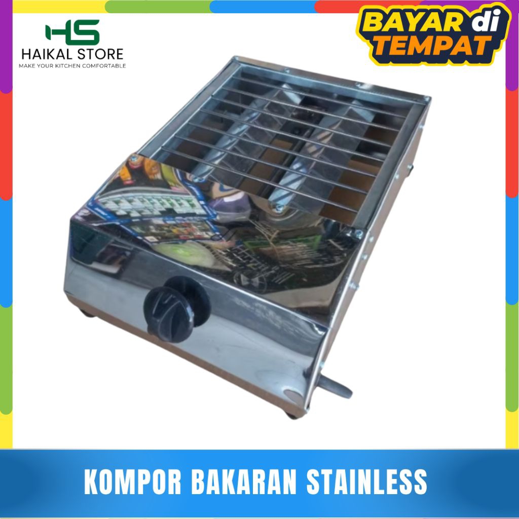 Kompor Bakaran stainless kompor gas Bakaran sosis stainless