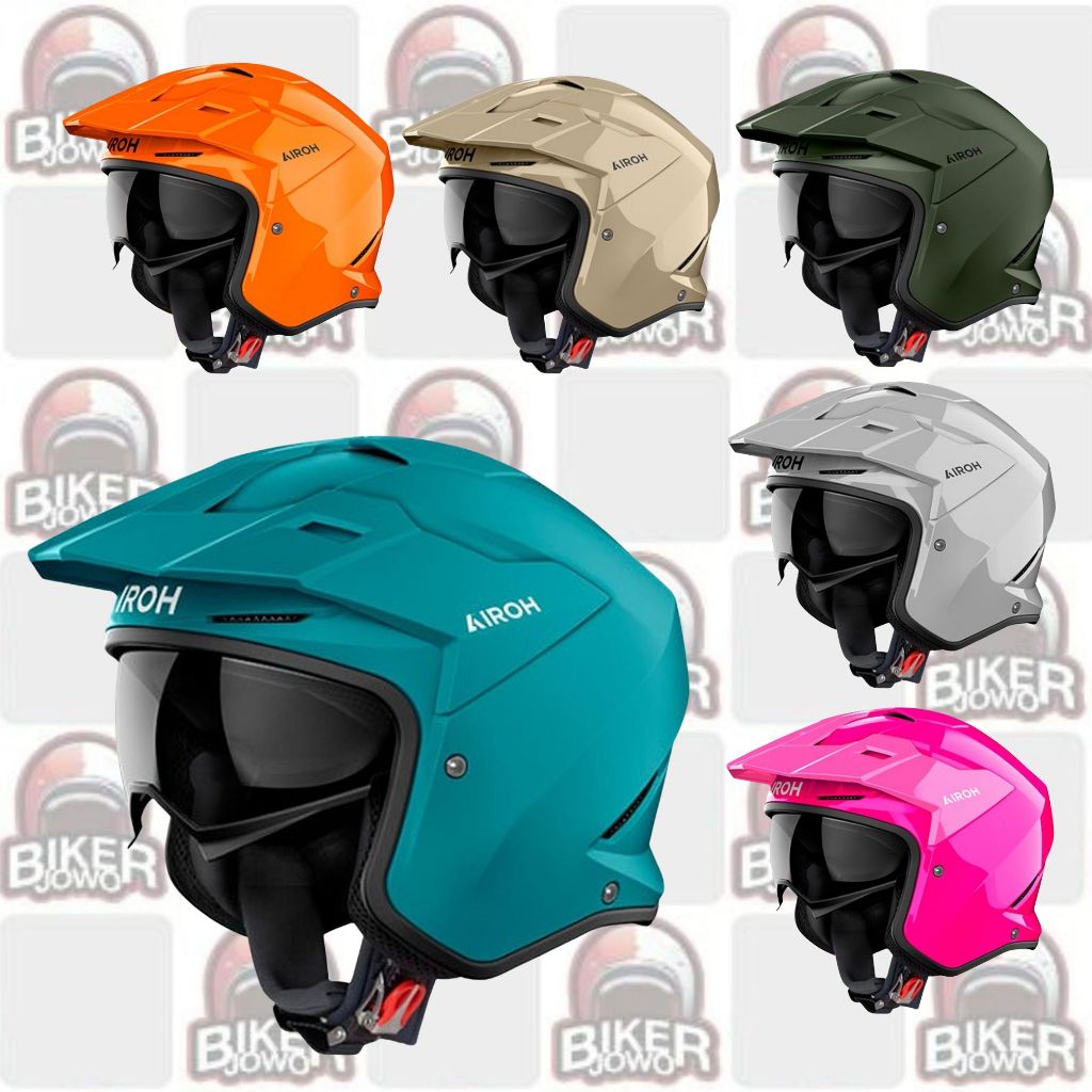 Airoh Kombakt - Helmet Biker Riding Touring Adventure Helm Touring Biker