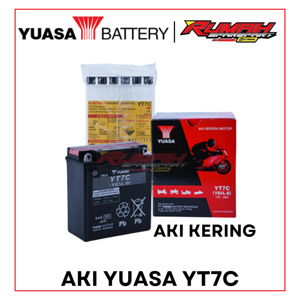 AKI YUASA YT7C AKI KERING F1ZR MIO SPORTY JUPITER